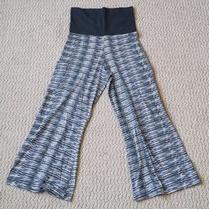 Organic Cotton Cropped Palazzo Pants